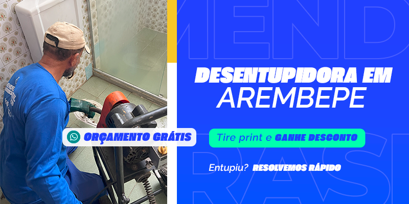 Desentupidora em Arembepe